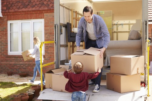 Removal team supporting a house move in Wealdstone