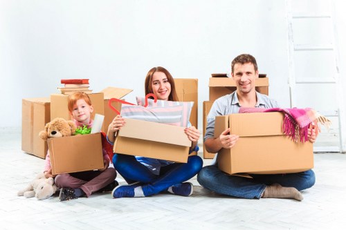 Commercial moving van support for office or shop relocations in Wealdstone